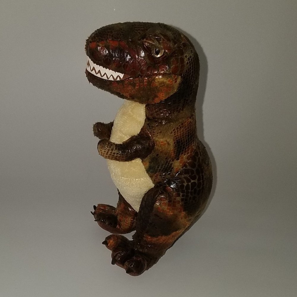 Douglas Cuddle Toys T-Rex Brown Dinosaur Plush 9" Stuffed Animal Tyrannosaurus